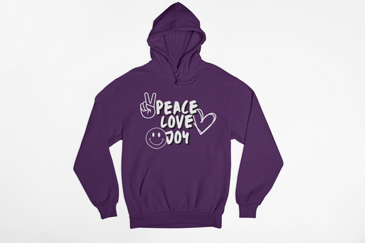 Pray Love Joy Christian Christmas Hoodie