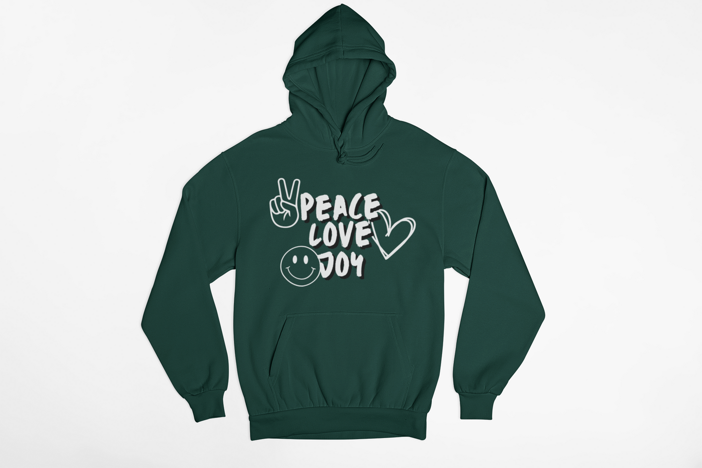 Pray Love Joy Christian Christmas Hoodie