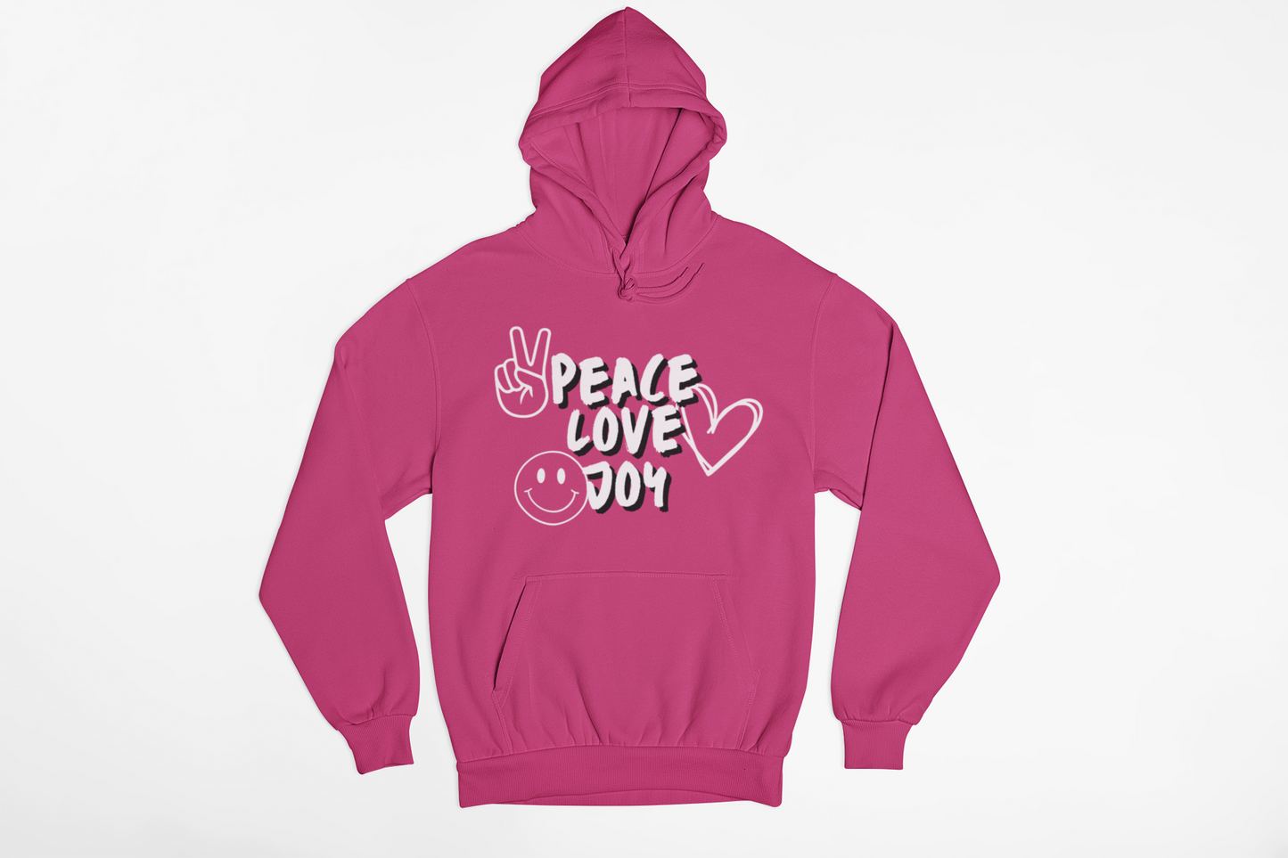 Pray Love Joy Christian Christmas Hoodie