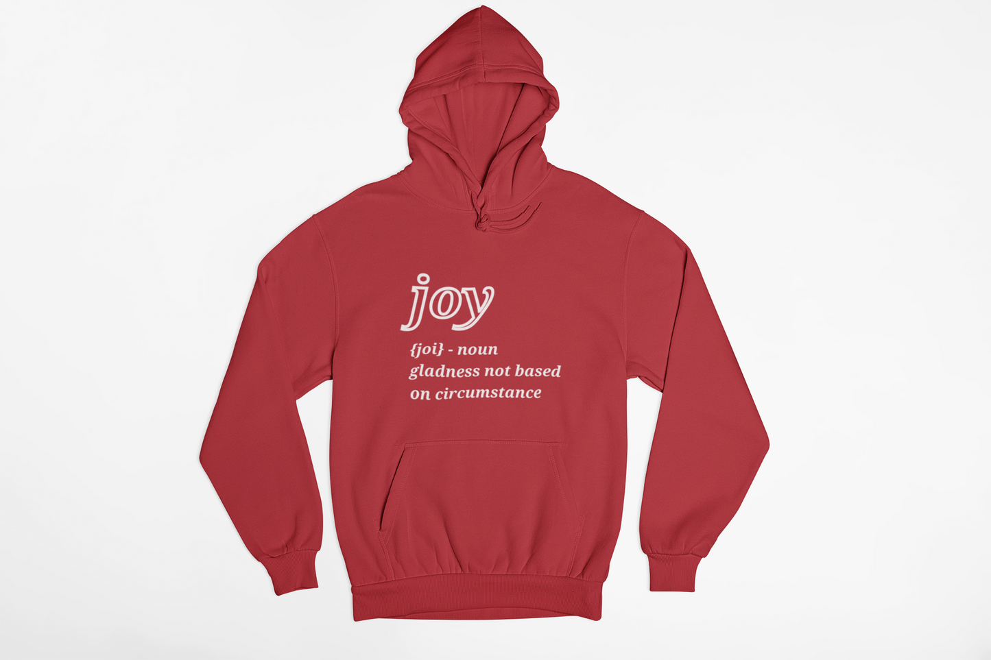 Joy Definition Christian Hoodie