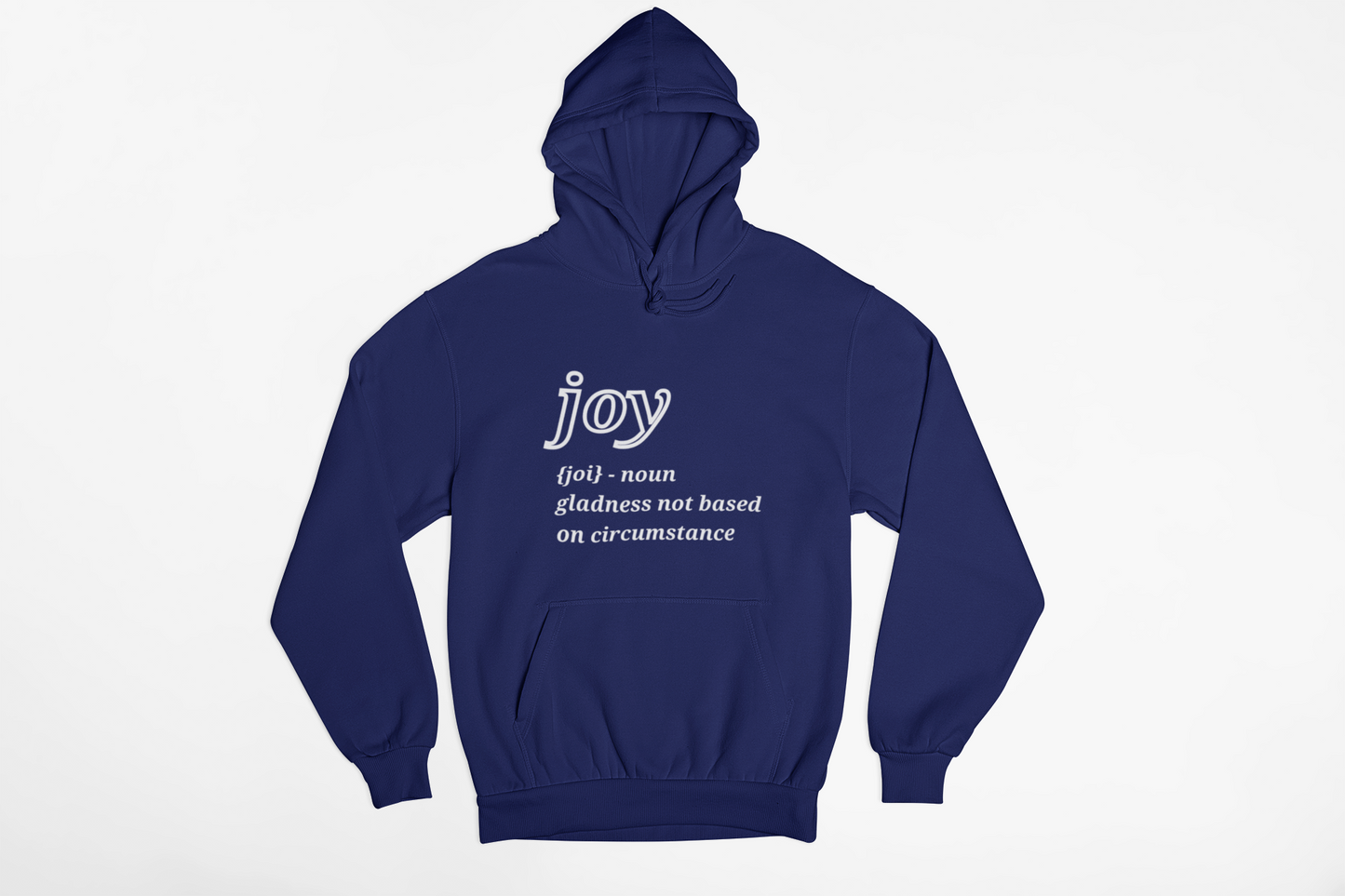 Joy Definition Christian Hoodie