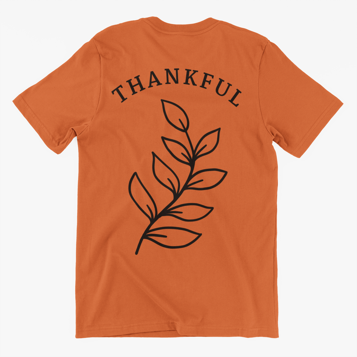 Thankful graphic t-shirt for fall