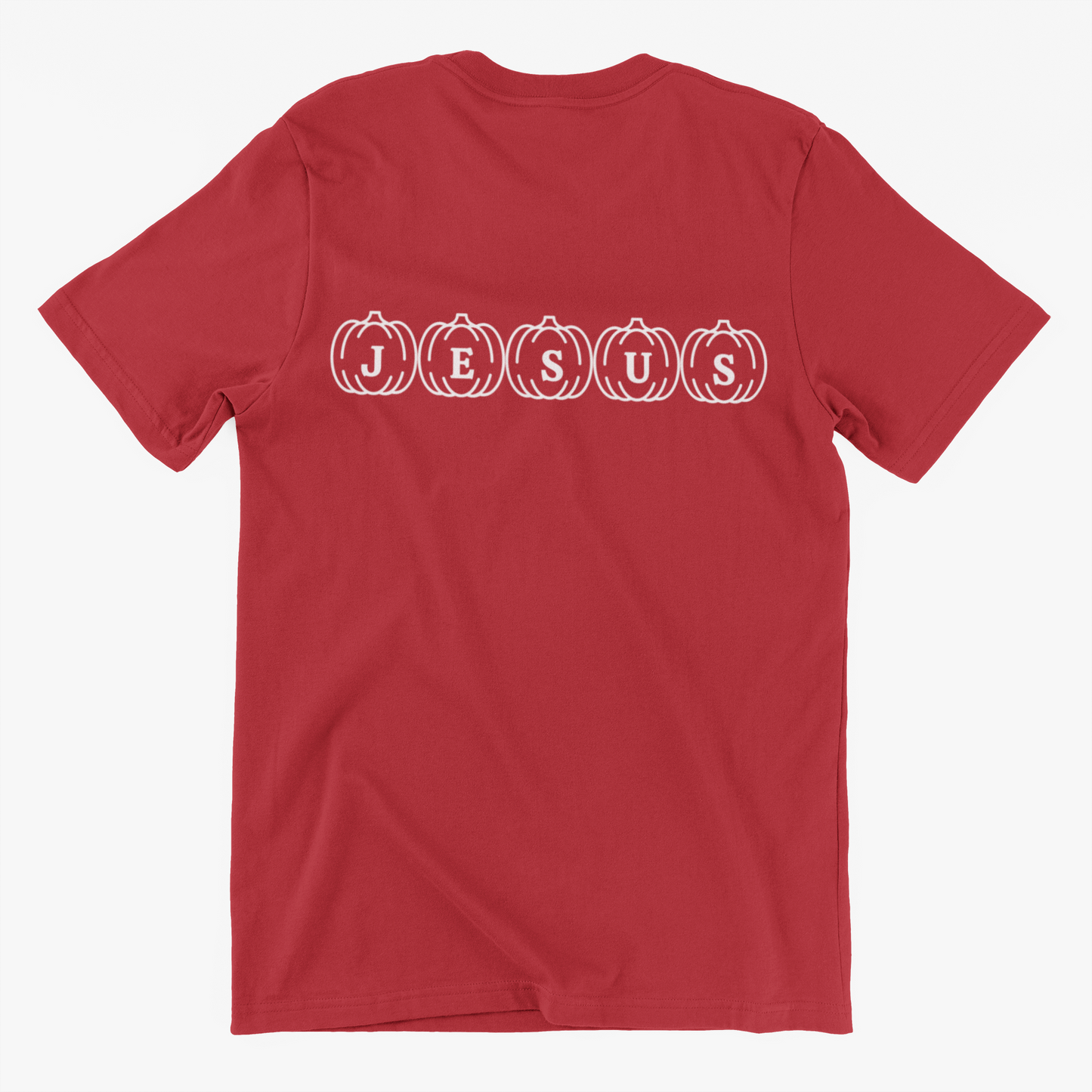 Jesus on pumpkins graphic t-shirt for fall