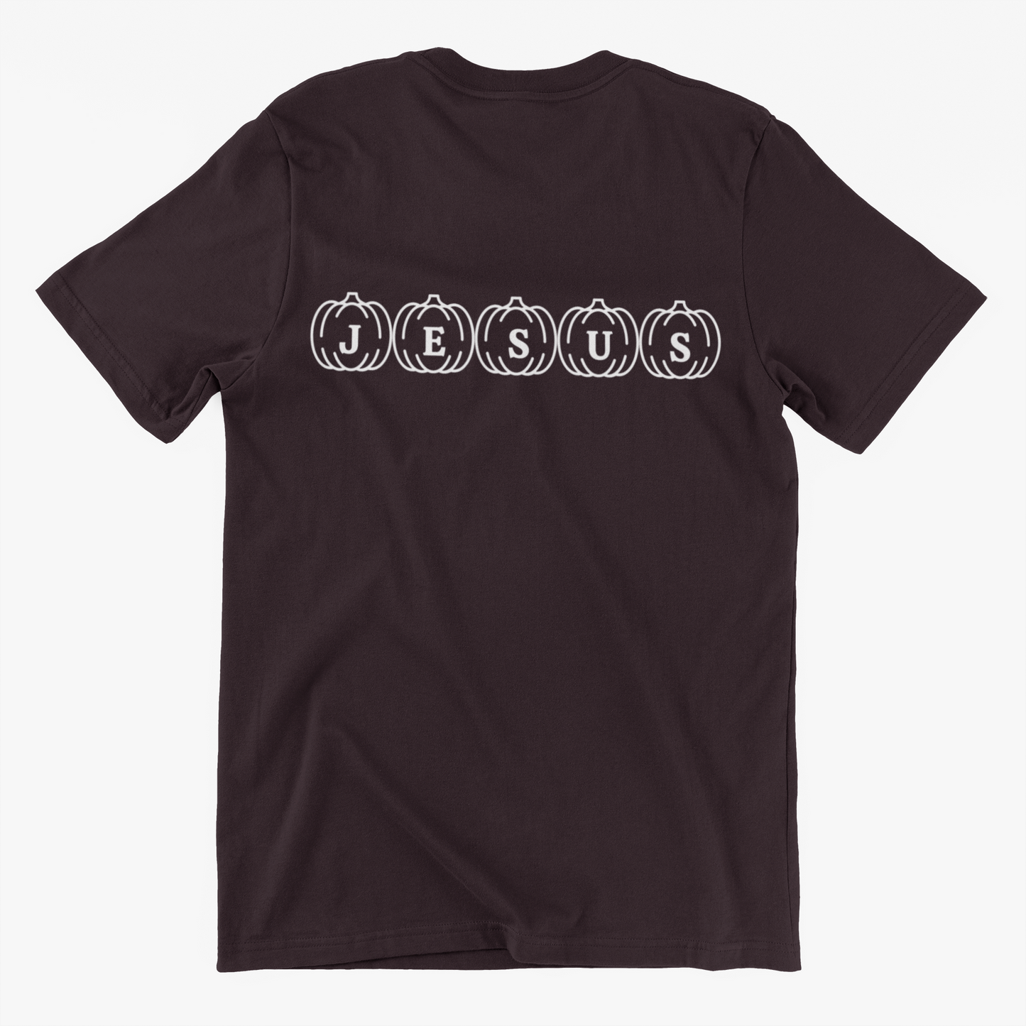 Jesus on pumpkins graphic t-shirt for fall