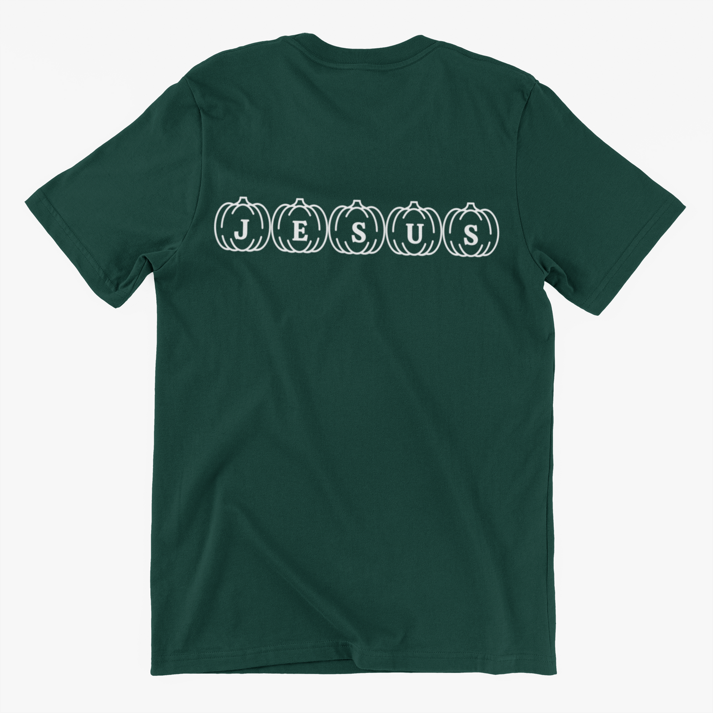 Jesus on pumpkins graphic t-shirt for fall