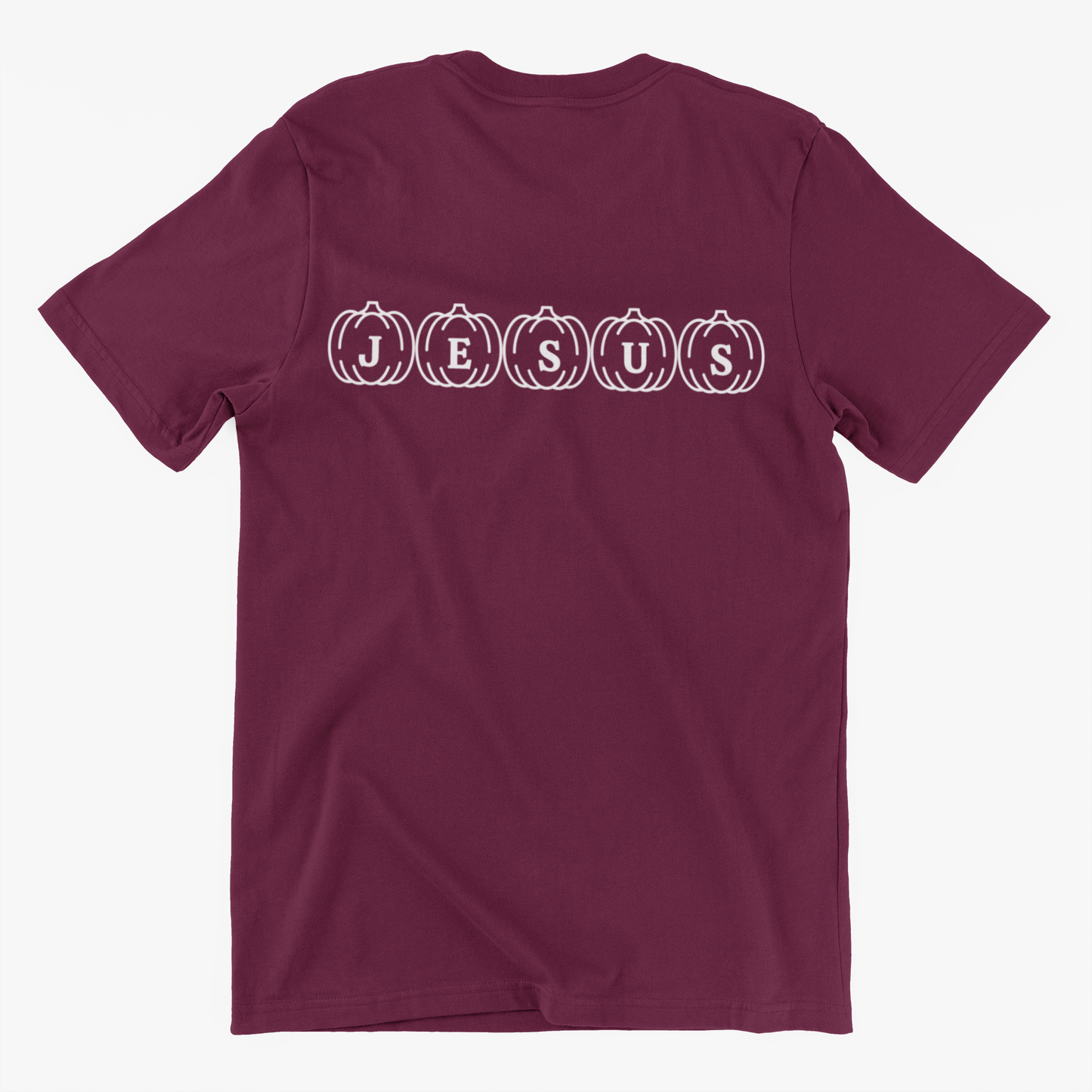 Jesus on pumpkins graphic t-shirt for fall